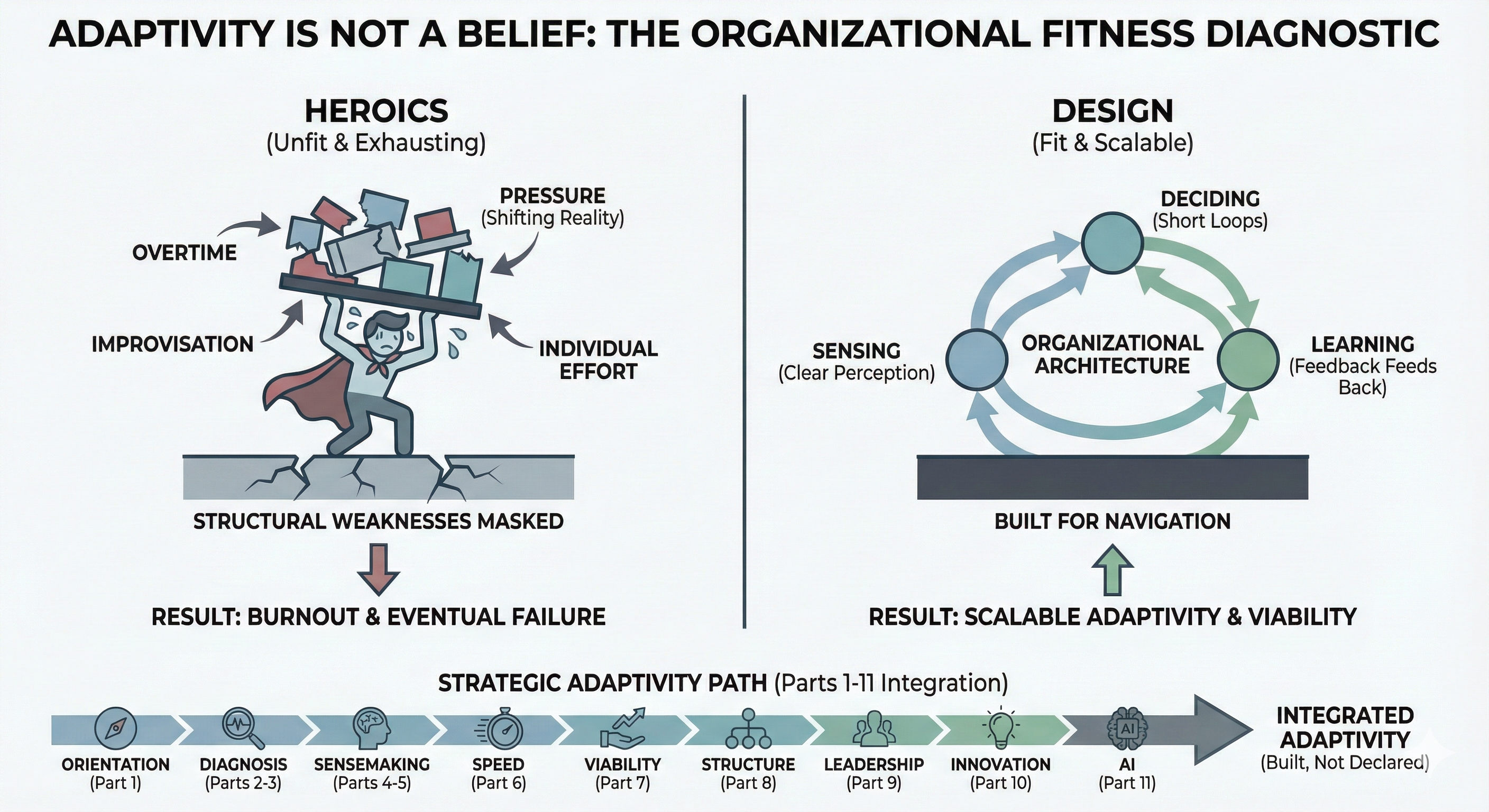 Adaptivity Is Not a Belief